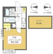 ルミナス田尻の間取り画像