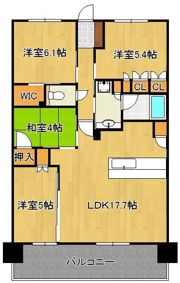 リビオ鉄王 304号室の間取り画像