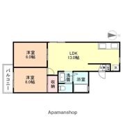 グリーンヒルズの間取り画像