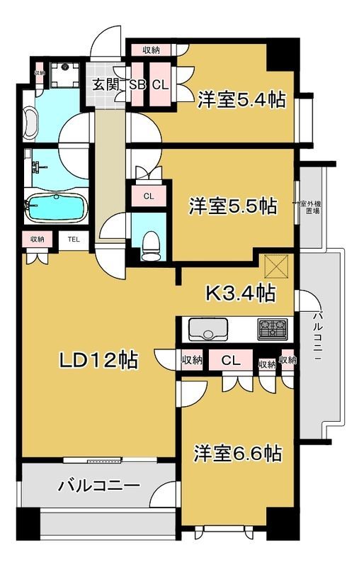 間取図