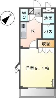 サンコートひうちの間取り画像