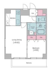 レジディア文京本郷Ⅱの間取り画像