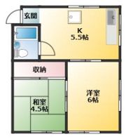 髙橋コーポの間取り画像