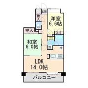藤和シティホームズ六甲篠原の間取り画像