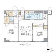 COCO－CHILL KAMEARIの間取り画像
