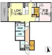 ムルティー今池南の間取り画像