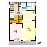 シーバス B館の間取り画像
