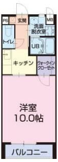ラフィネ吉祥の間取り画像