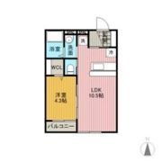 アネックス・エレノアの間取り画像