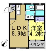 チェ ルーナの間取り画像