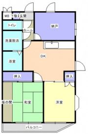 ハイツ76の間取り画像