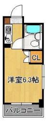 黒崎スカイマンションの間取り画像