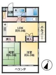 オークヒルズの間取り画像