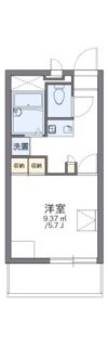 レオパレスエスペランサ分梅の間取り画像