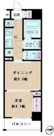 日神デュオステージ両国の間取り画像