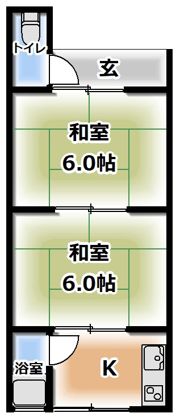 池田文化2号棟の間取り画像