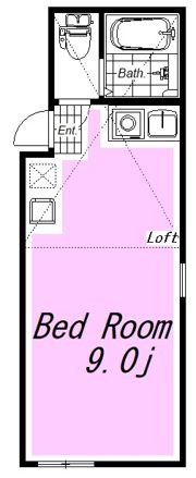 ユナイト末吉ミネストローネの間取り画像