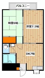 ビューハイム・コヤナギ・岡村の間取り画像