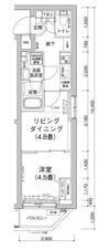 アイルプレミアム笹塚ウエストの間取り画像