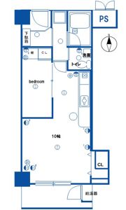 ローレルハイツ大淀2号棟の間取り画像