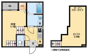 MODERN PALAZZO 大村litmusの間取り画像