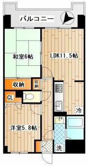 セントエミネンスの間取り画像