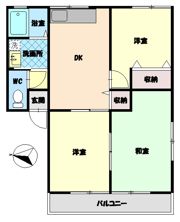 池田ハイツの間取り画像