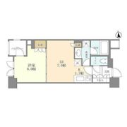 シティハウス東京新橋の間取り画像