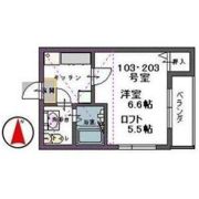 ネットコーポ旭ヶ丘の間取り画像