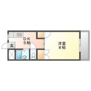 コーポ後藤の間取り画像