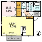 クレスト氷見 Aの間取り画像
