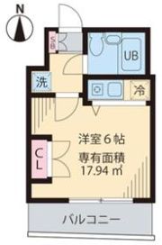 ベイステート安間の間取り画像