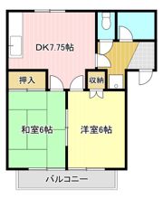 メゾン青葉台 №5の間取り画像