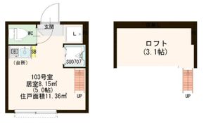Green Woodzの間取り画像