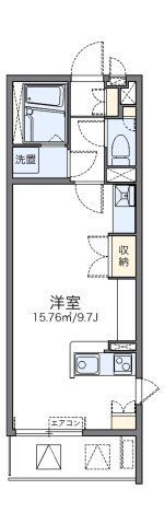 レオネクストアシュの間取り画像