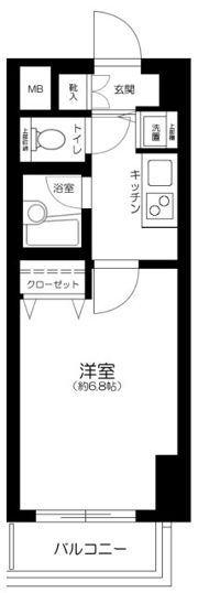 プレール・ドゥーク文京白山の間取り画像