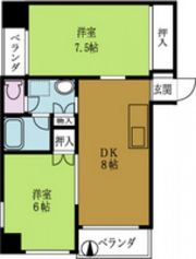 グリーンハイツ多田の間取り画像