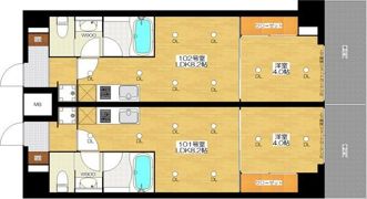 ブエナビスタ桜ノ宮イーストの間取り画像
