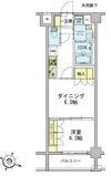 デュオステージ東十条の間取り画像