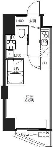 S－RESIDENCE池袋Norteの間取り画像