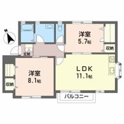 ファミールアルファ B棟の間取り画像