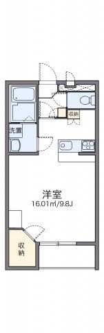 レオパレス島之内の間取り画像