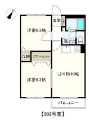 グレイスコートの間取り画像