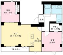 フラッツ平河町（東京ゼロエミッションハウス）の間取り画像