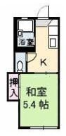コーポ・シャロンの間取り画像