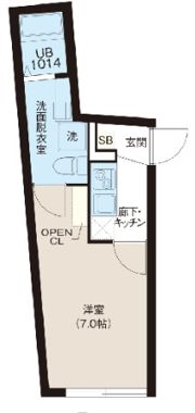 レピュア西巣鴨駅前レジデンスの間取り画像