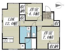 ココベル三軒茶屋の間取り画像