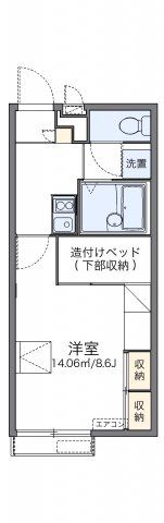 レオパレス辻九第三の間取り画像