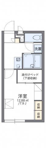 レオパレス樟の木の間取り画像