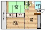 牛田コーポラスの間取り画像